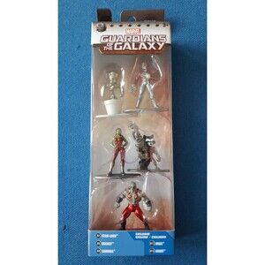 Nano Metalfigs Marvel Guardians Of The Galaxy Jada Toys 5 pack B (exclusives)